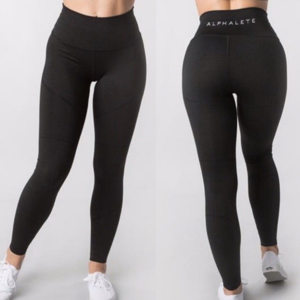 Revival Leggings - Black Marl